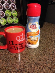 coffee and creamer